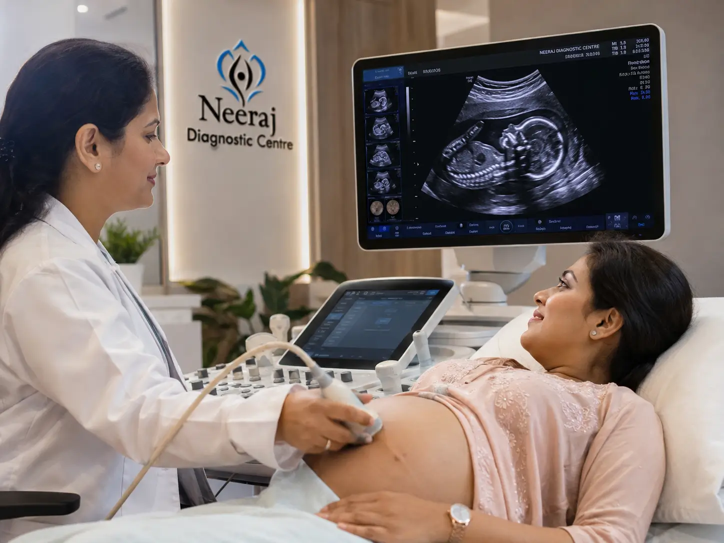 TIFFA Scan performed at neeraj diagnostics centre