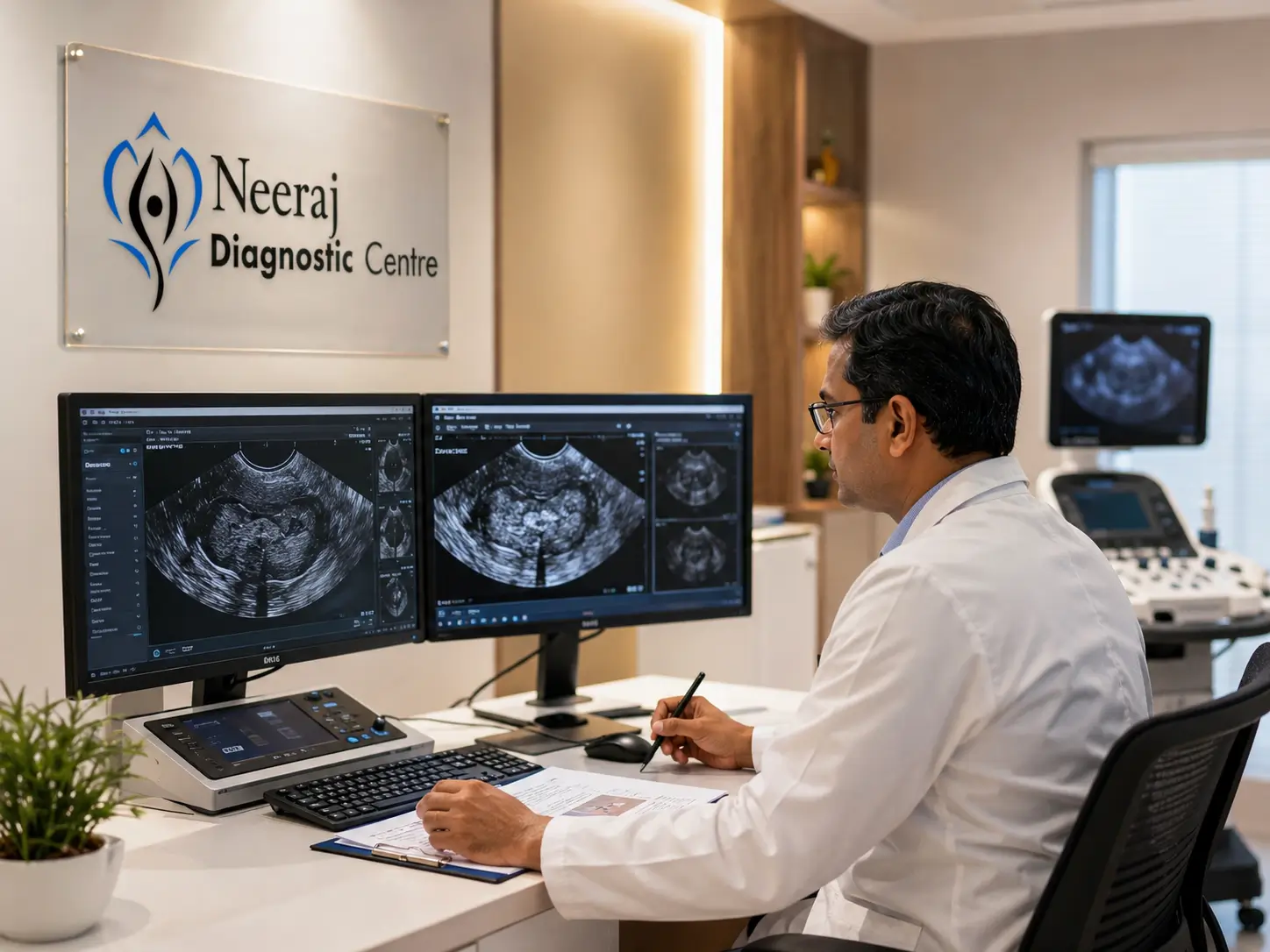 trus scan at neeraj diagnostic centre