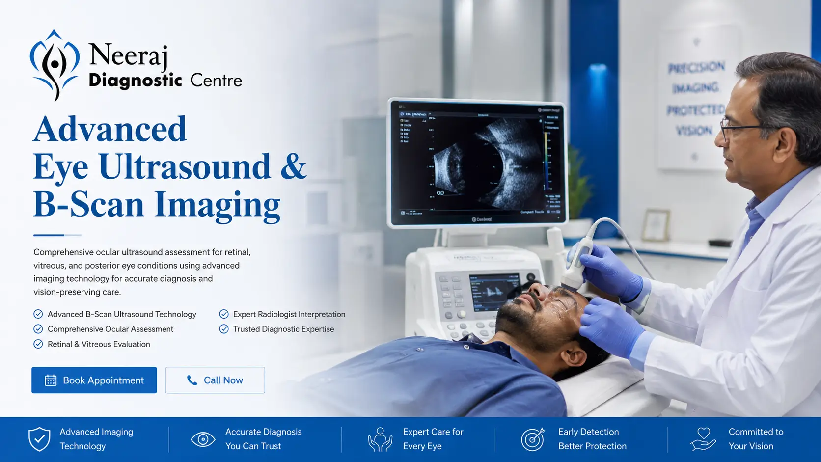Advanced eye ultrasound imaging services