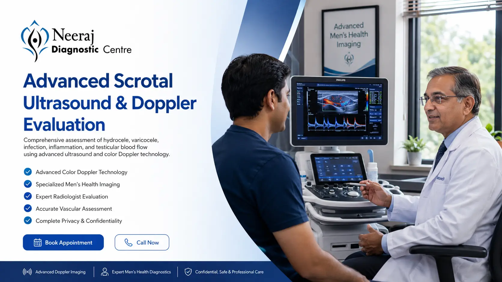Advanced ultrasound for men's health