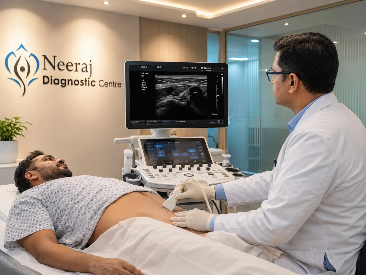 Hernia Ultrasound at Neeraj Diagnostic Centre