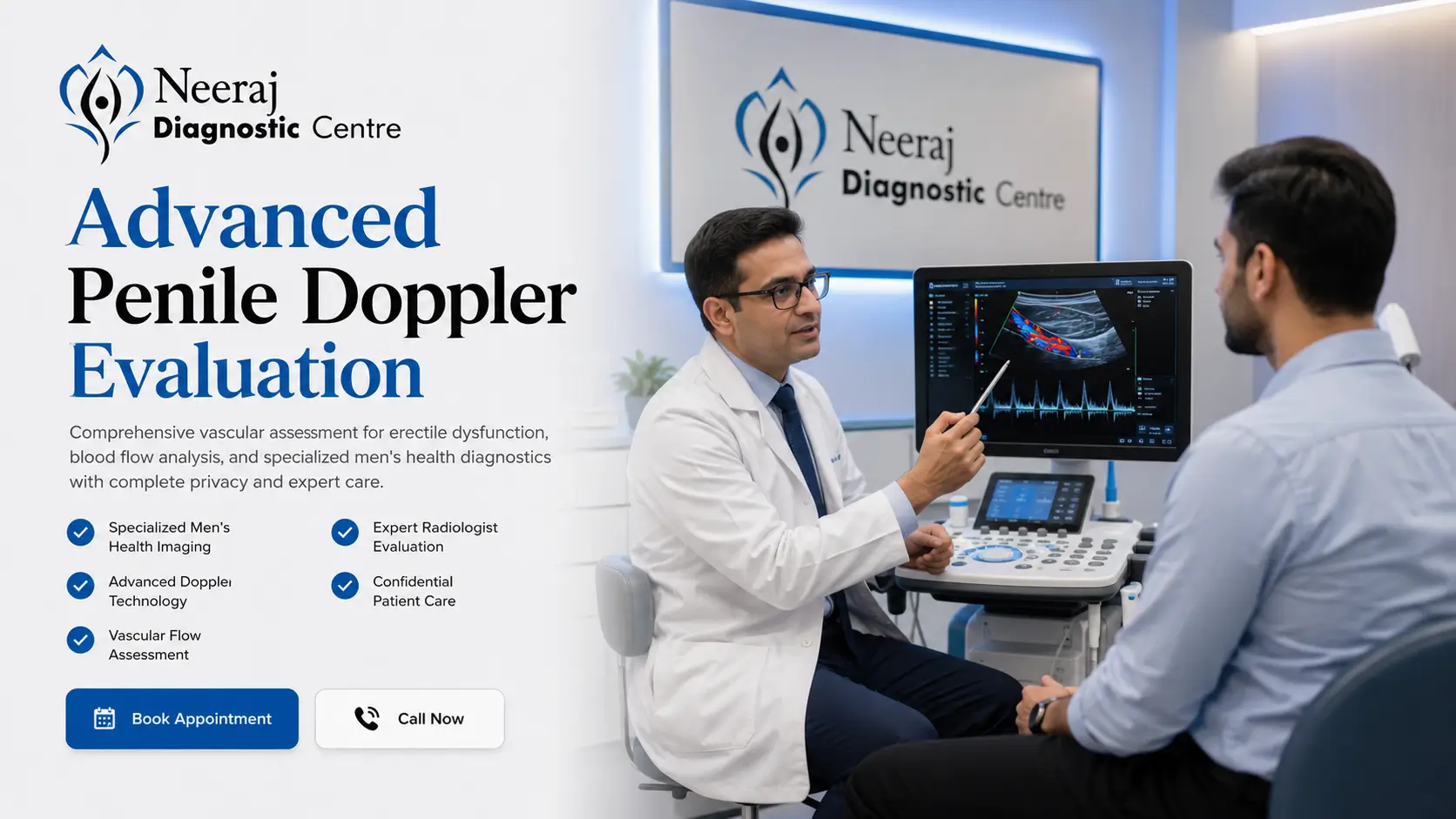 Neeraj Diagnostic Centre promotional banner