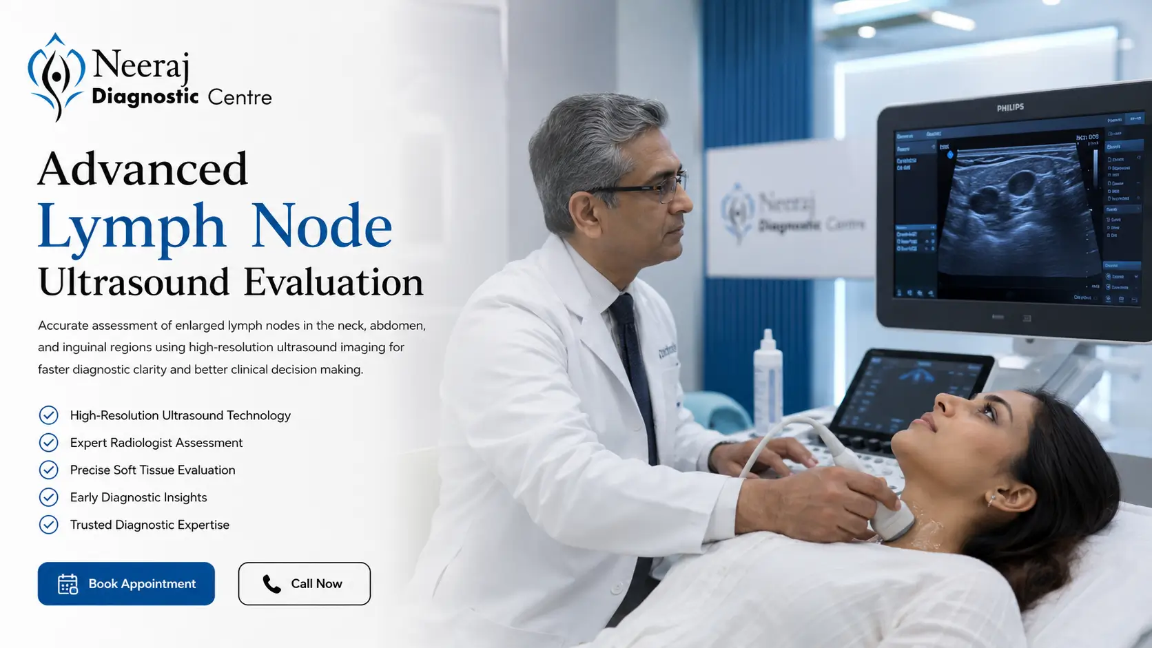 Neeraj Diagnostic Centre ultrasound evaluation